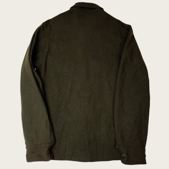 Olive Green Button Down Double Breasted “Shacket” Shirt/Jacket Largr - Picture 4 of 4